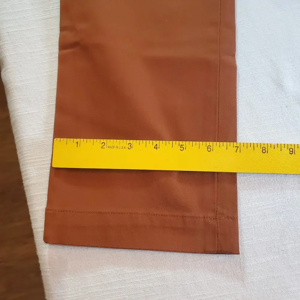Banana Republic Mens Pants Size 31X30 Brown Chino Trousers Straight Fit NWT NEW